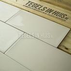 Wandtegel artic handvormlook 10x20cm licht beige  hueso, Nieuw, Ophalen of Verzenden, 10 m² of meer, Wandtegels