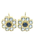 Zonder Minimumprijs - Oorbellen - 9 kt. Zilver, Geel goud, Sieraden, Tassen en Uiterlijk, Oorbellen, Nieuw