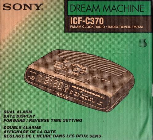 Philips ICF-C370 AM/FM Dual Digital Alarm Clock Radio Wekker, Audio, Tv en Foto, Stereo-sets, Nieuw, Verzenden