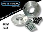Spacers Smart Fortwo 3x112 Spoorverbreders 13mm, Auto-onderdelen, Ophanging en Onderstel, Nieuw, Smart