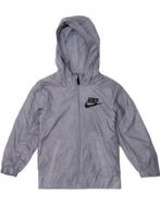 NIKE Girls Hooded Windbreaker Jacket 5-6 Years Medium Blue, Kleding | Dames, Jassen | Winter, Verzenden, Nieuw