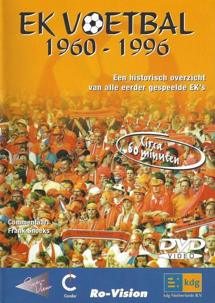 dvd film - EK Voetbal 1960-1996 - EK Voetbal 1960-1996, Cd's en Dvd's, Dvd's | Overige Dvd's, Zo goed als nieuw, Verzenden