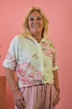 Blouse leaves roze, Kleding | Dames, Blouses en Tunieken, Ophalen of Verzenden, Nieuw