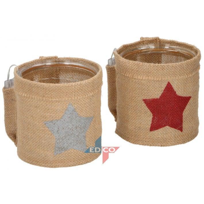 Windlicht met verlichting (Waxinelicht houders en lantaarns), Diversen, Kerst, Nieuw, Ophalen of Verzenden