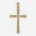 Hanger - 18 karaat Geel goud Diamant (Natuurlijk), Sieraden, Tassen en Uiterlijk, Antieke sieraden