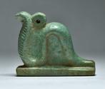 Oud-Egyptisch Faience Amulet van Cobra - 41 mm, Antiek en Kunst