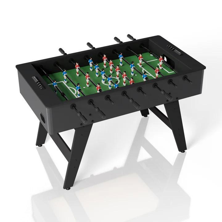 Tafelvoetbaltafel / Voetbaltafel - Incl. Accessoires - Zwart, Kinderen en Baby's, Speelgoed | Voetbaltafels, Nieuw, Verzenden