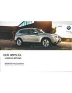 2012 BMW X3 VERKORT INSTRUCTIEBOEKJE DUITS