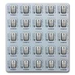 25 x 1 Gram - Platina .999 - PAMP Suisse Lady Fortuna