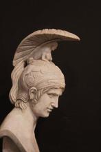 sculptuur, Busto di Achille in marmo - 82 cm - Marmer, Antiek en Kunst, Antiek | Keramiek en Aardewerk