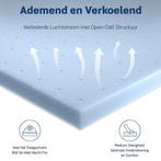 2dekans | CozySense® Basic Topper 90x200 - Topmatras -, Ophalen of Verzenden, Zo goed als nieuw