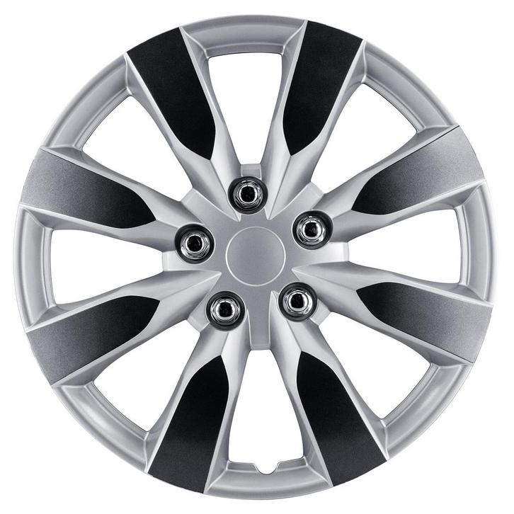 Wieldoppen  Arkansas 15-inch zilver/gunmetal, Auto diversen, Wieldoppen, Verzenden