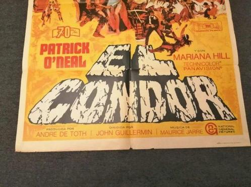 Lee Van Cleef - Jim Brown - El Condor - Original Poster of, Verzamelen, Film en Tv