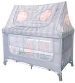 Lorelli Sweet Home Grey Campingbed met Dakje 1008065-2506, Kinderen en Baby's, Babywiegjes en Ledikanten, Verzenden, Nieuw