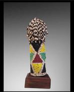 Zuludoosje, Zuid-Afrika - Poupée Zulu (22 cm) - zulu -, Antiek en Kunst, Kunst | Niet-Westerse kunst