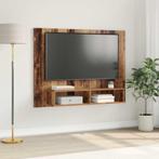 vidaXL Wand TV Kast Oud hout 120 x 23.5 x 90 cm Bewerkt hout, Huis en Inrichting, 100 tot 150 cm, Verzenden, Nieuw, Minder dan 100 cm