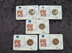 Nederland. 2 Euro 2015 Europese Vlag (5 stuks) (Zonder