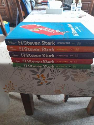 Steven Sterk 1 t/m 5 - Complete reeks HC Integraal - 5 Album beschikbaar voor biedingen