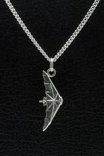 Zilveren Deltavlieger ketting hanger, Verzenden, Nieuw