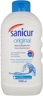 SANICUR ORIGINAL BAD EN DOUCHE GEL FLACON 1000 ML, Verzenden, Nieuw