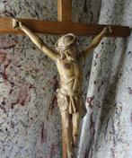 Crucifix - Hout - 1900-1910 - Kruisbeeld, Antiek en Kunst