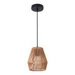 lux.pro Hanglamp Liverpool 160x18 cm zwart en beige E27, Huis en Inrichting, Verzenden, Nieuw