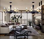 SLC Illumina - MG - Kroonluchter (2) - SLC Zwart Goud 8L -