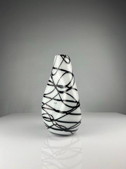 Murano.com - Vaas - roosters - Muranoglas, Antiek en Kunst, Antiek | Glas en Kristal