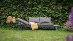 Arezzo 2-in-1 loungebank/ligbed aluminium BLACK NOVEMBER, Ophalen, 3 zitplaatsen, Loungeset, Bank