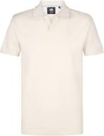 Petrol Knitted Polo Ecru maat 3XL Heren, Verzenden, Wit, Nieuw, Overige maten
