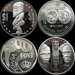 wereld. Various Values 1973/2020 (4 coins) (Zonder