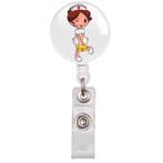 Fako Bijoux® - Badgehouder - Sleutel Houder - Rolspeld -, Verzamelen, Sleutelhangers, Verzenden, Nieuw