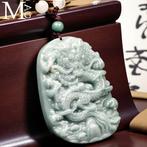 Drago Imperiale Oude oosterse symboliek. Jade ketting met, Verzamelen, Mineralen en Fossielen