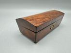 authentieke kistje rond 1900 miniatuur dekenkist - Kist -