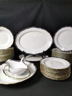 Meissen - Meissen Stoviglie squisite - A Kante con bordi blu