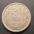 Marokko. 20 Francs AH1366 (1947). Essai en Cupro-Nickel