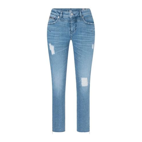 MAC • destroyed Rich Slim jeans • 36, Kleding | Dames, Broeken en Pantalons, Blauw, Nieuw, Maat 36 (S), Verzenden