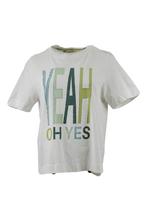 Cartoon T-shirt in maat 38 Wit, Kleding | Dames, T-shirts, Cartoon, Verzenden, Zo goed als nieuw, Wit