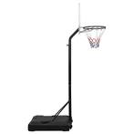 Basketbalstandaard 237-307 cm polyetheen wit, Verzenden, Nieuw