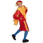 Pietenpak rood/geel met cape, Kleding | Dames, Carnavalskleding en Feestkleding, Ophalen of Verzenden, Nieuw
