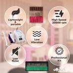 SINA Nagelvijl - Nagelvijl Electrisch - Nagelfrees - Manicur, Verzenden, Nieuw