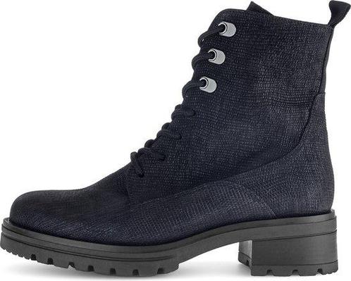 Gabor - Maat 38 - dames veterboot - Blauw, Kleding | Dames, Schoenen, Verzenden