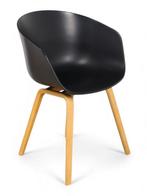 HAY About A Chair AAC22 Lacquered Oak, zwart-eiken, Huis en Inrichting, Stoelen, Ophalen of Verzenden, Nieuw
