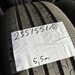 2 x Continental EcoContact 6 235-55-18 Zomerbanden 5,5mm, 18 inch, Gebruikt, Ophalen of Verzenden, 235 mm