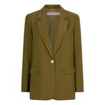 -30% Esqualo  Esqualo Blazer f24-10542 moss green  maat 38, Kleding | Dames, Verzenden, Nieuw, Groen