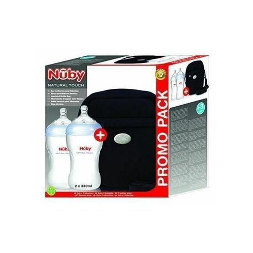 Nuby | Thermotasje Met 2 Flessen van €15 voor €13, Kinderen en Baby's, Babyvoeding en Toebehoren, Nieuw, Ophalen of Verzenden