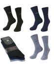 Set van 3 paar Comfort sokken zonder knellende boord en naad