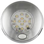 LED interieurverlichting incl. schakelaar chroom  12v. warm, Auto-onderdelen, Interieur en Bekleding, Nieuw, Verzenden