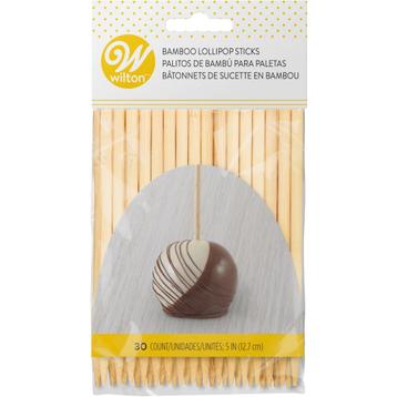 Wilton Lollystokjes Bamboe 12cm 30 stuks beschikbaar voor biedingen