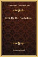Sybil or the Two Nations 9781169341425 Benjamim Disraeli, Boeken, Verzenden, Zo goed als nieuw, Benjamim Disraeli